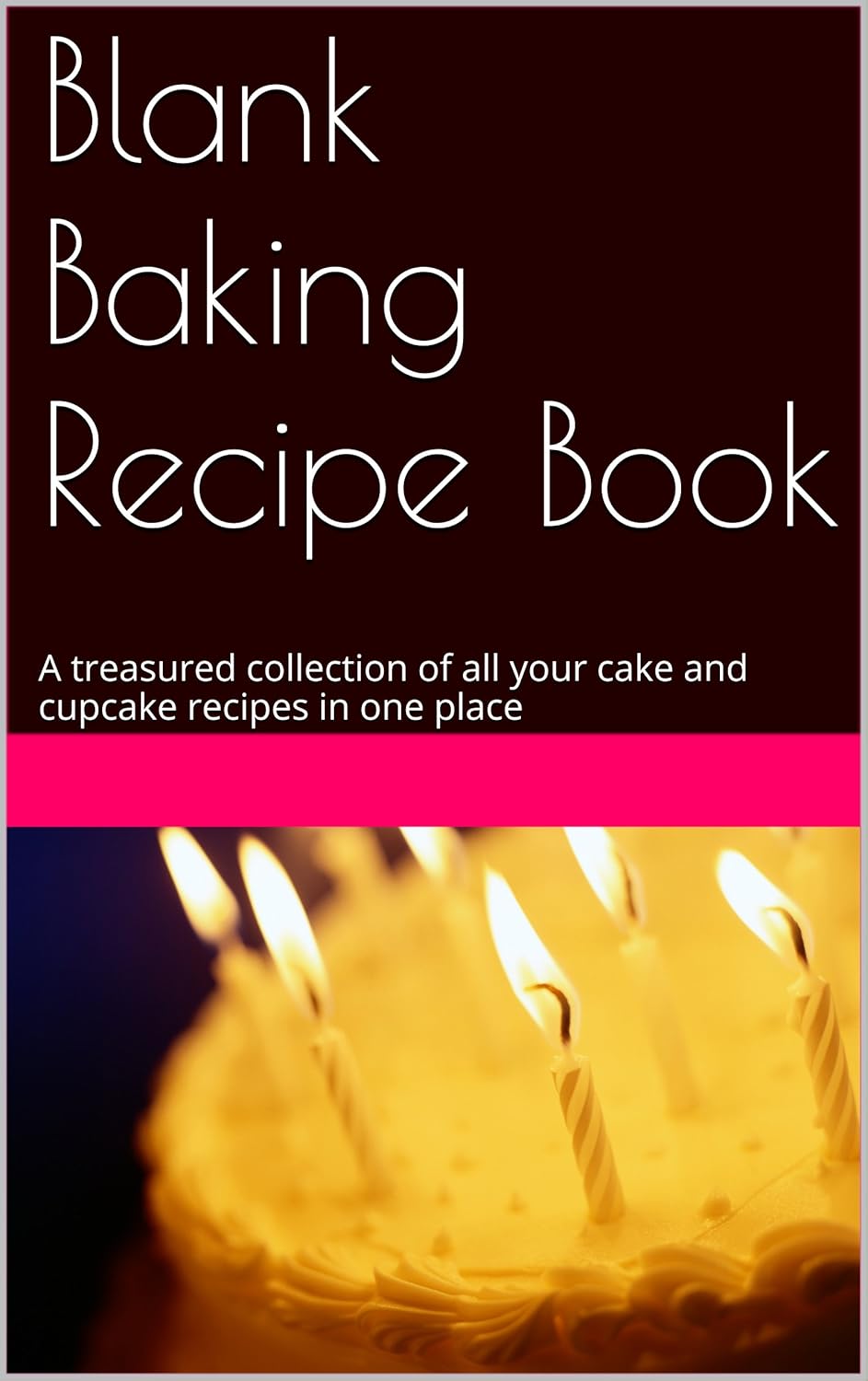 Amazon Blank Baking Recipe Book A treasured collection of all your
