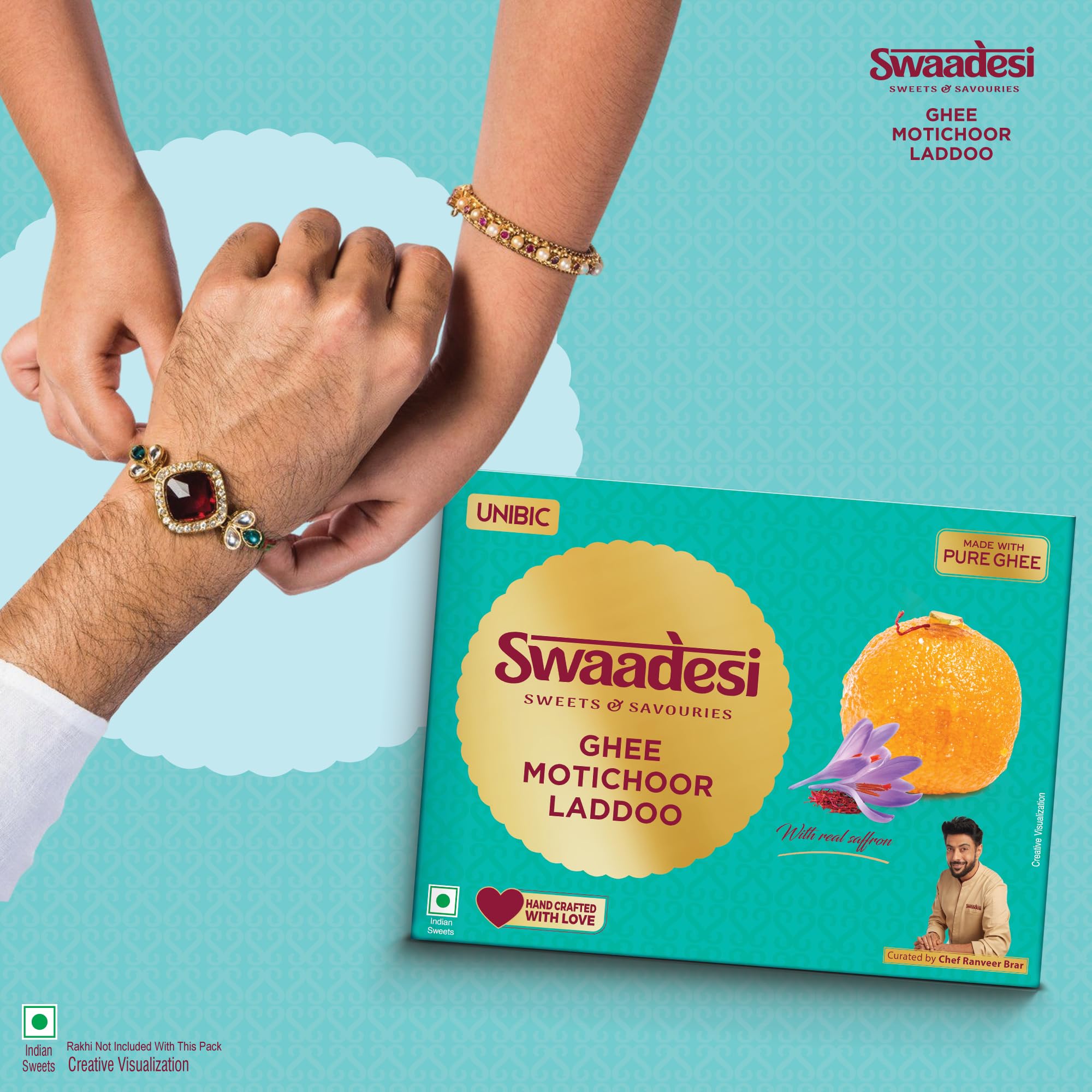 Unibic Swaadesi Ghee Mothichoor Laddoo - Fasting Special - Image 8 thumbnail