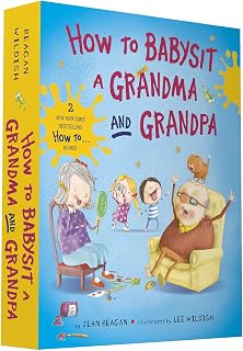 How to Babysit a Grandma & Grandpa Board Book Boxed Set | NYT Bestselling How To Series for Grandkids