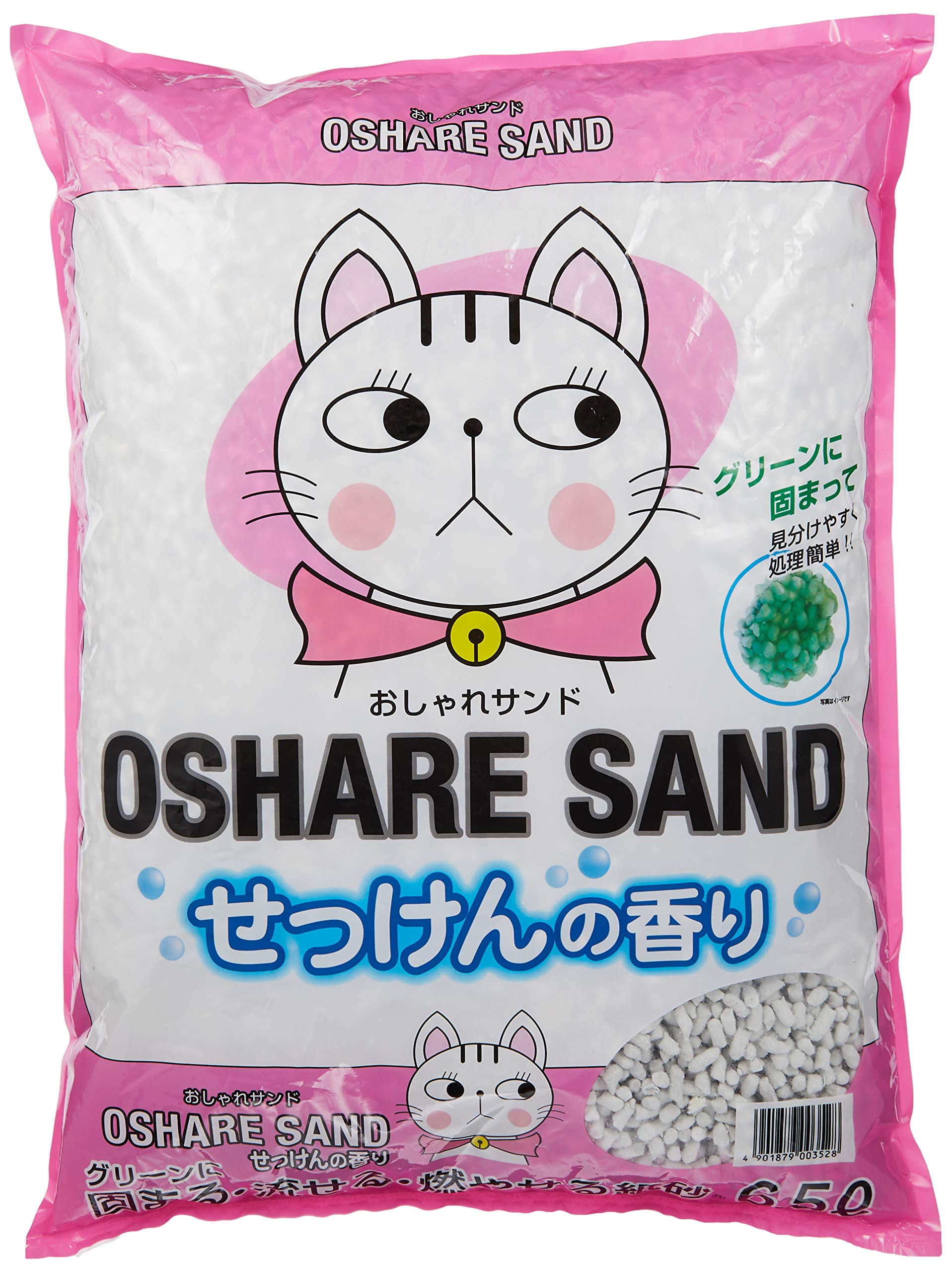 新東北化学工業 猫砂 紙砂おしゃれサンドせっけんの香り 6.5L