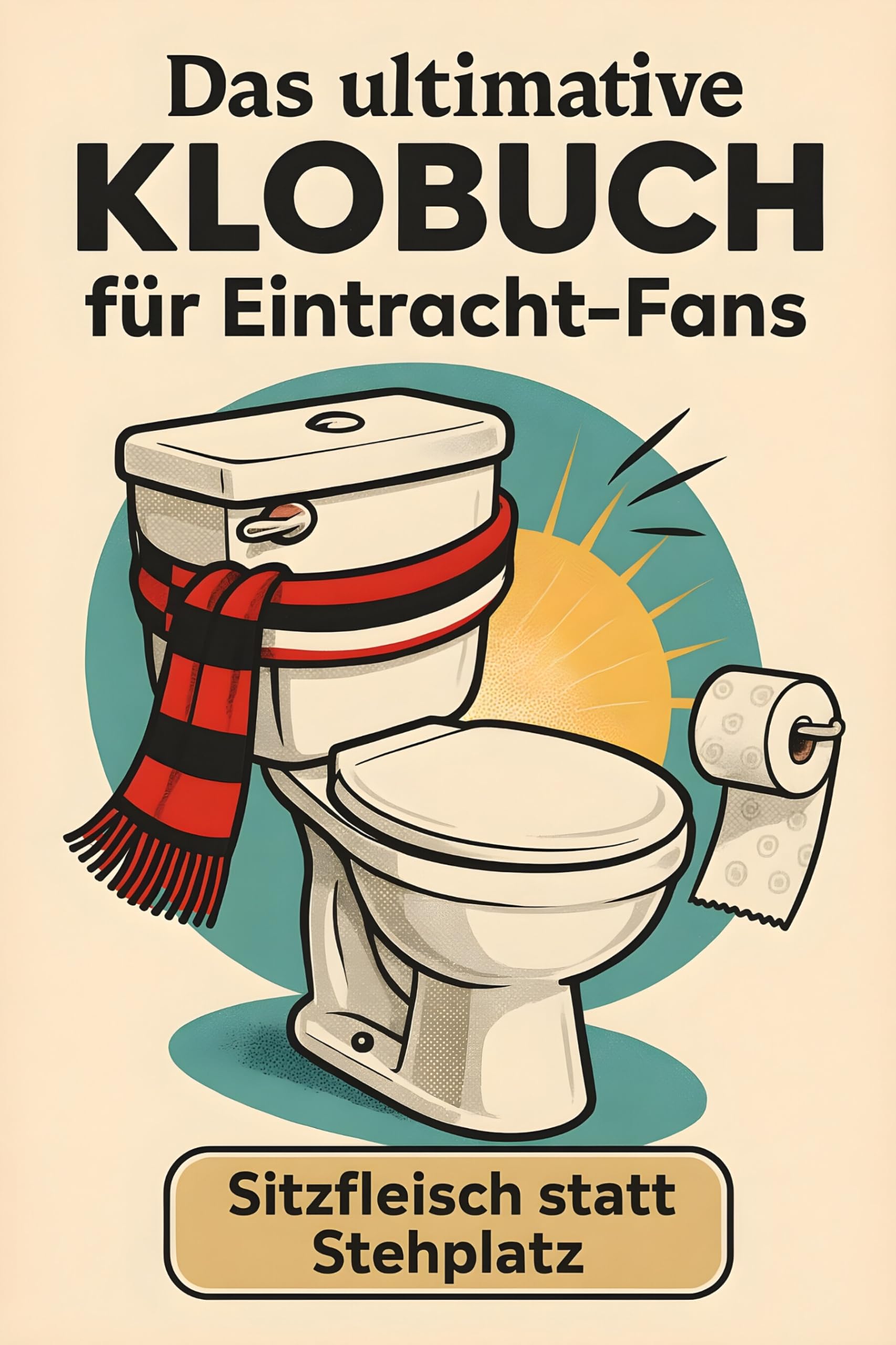 Das ultimative Klobuch für Eintracht-Fans: Sitzfleisch statt Stehplatz. Lustiges Geschenk mit Lifehacks, Fun Facts und Geschichten