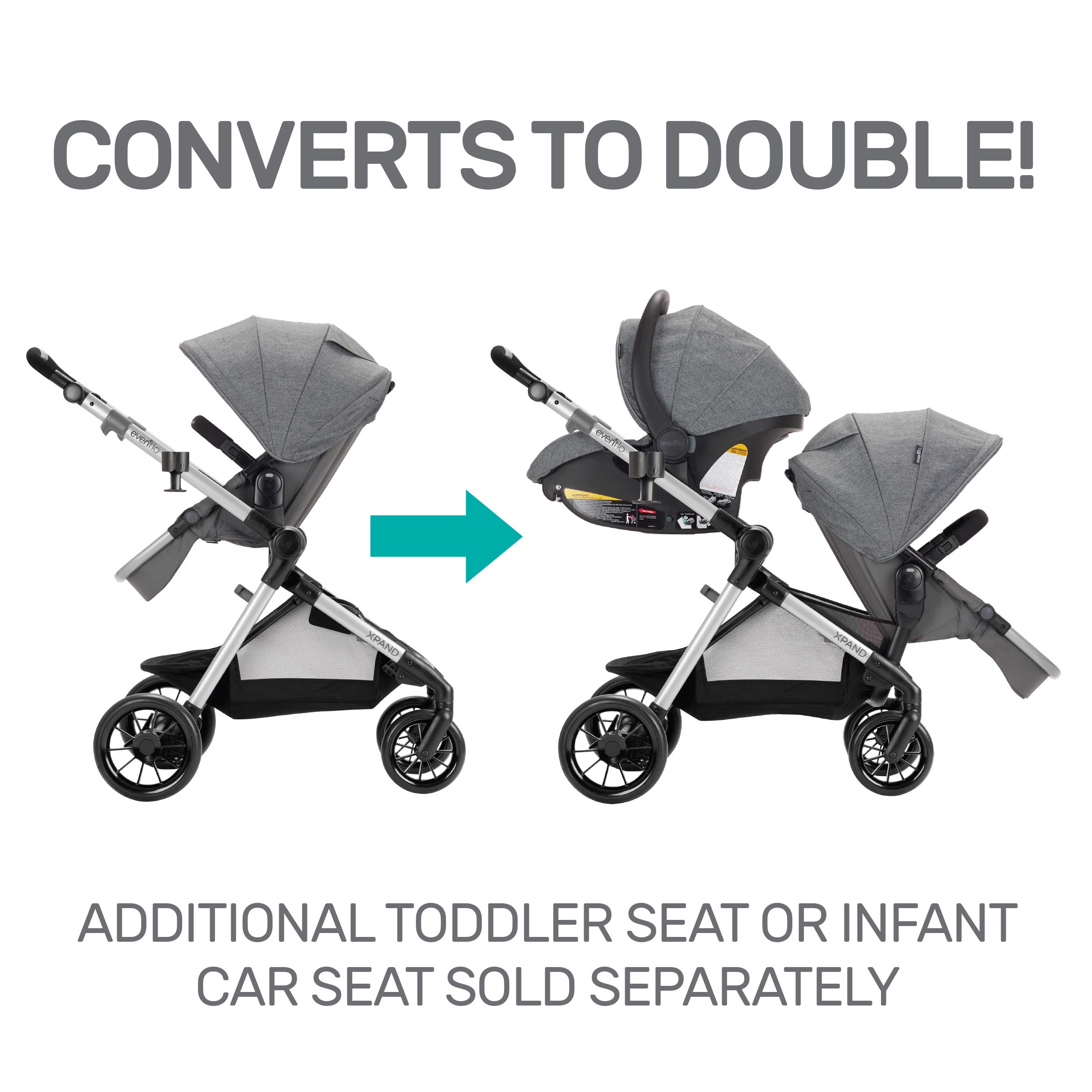 evenflo pivot xpand double stroller