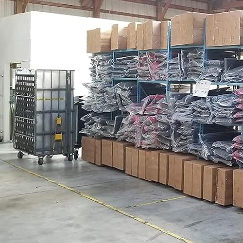 Vista 88 de Huskey - 4 fundas de asiento para carrito de golf delanteros y traseros para Club Car Precedent 2004+, modelos Tempo 2017+ G&E, negro de dos tonos