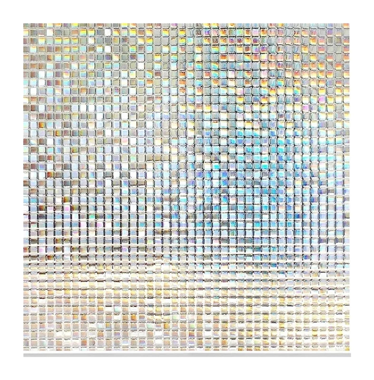 Window Privacy Film Stained Glass Static Cling Decorative Removable For Home for Glass Windows(55x100cm)