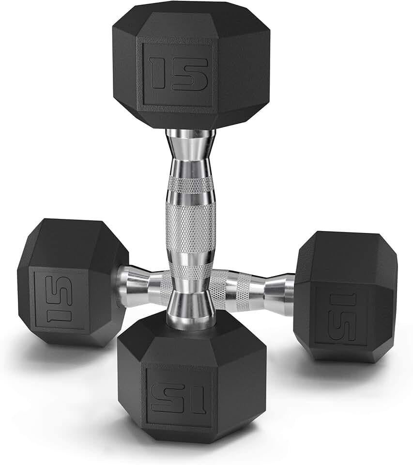 dumbbells 20 lbs pair