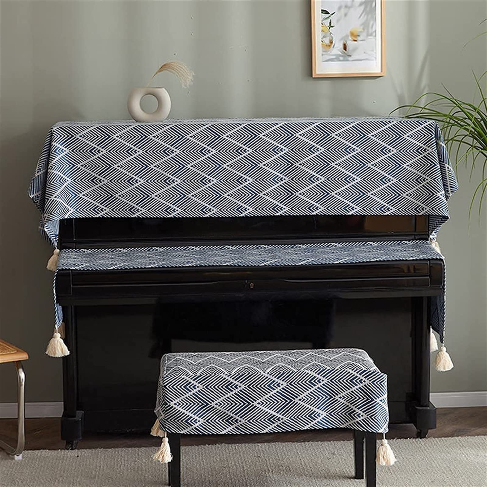 Housse De Protection Pour Clavier Piano 61 Touches - En Tissu Oxford, Anti-poussière Et Lavable
