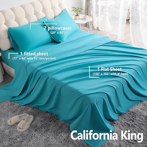 Vista 41 de NTBAY Juego de sábanas de 3 piezas, 100% microfibra tamaño individual, 1800 hilos, súper suave y acogedor, resistente a las arrugas, a la Aqua