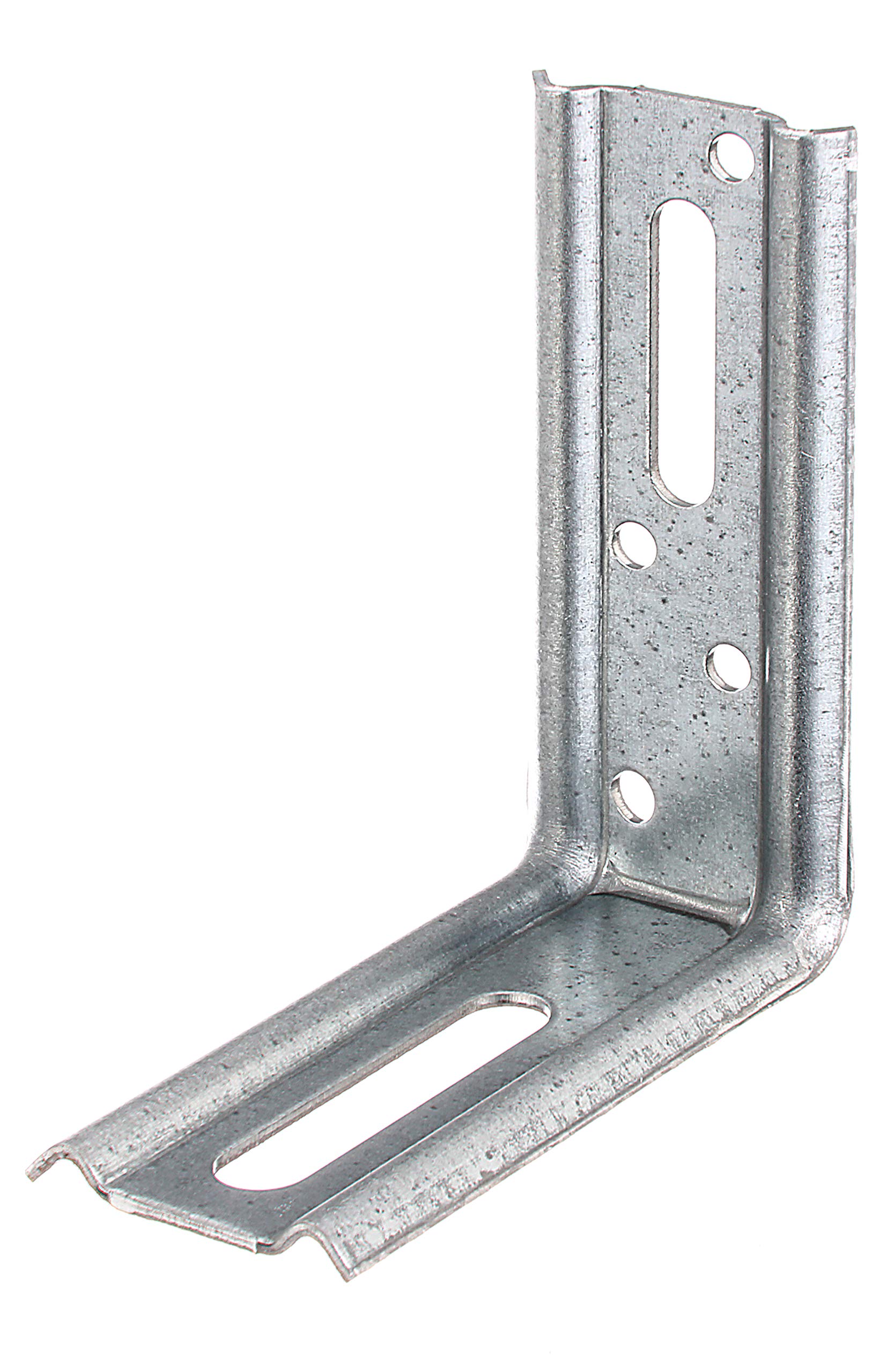 Alberts 866242 Équerre réglable | angle de 90°, emboutie, avec trou oblong | galvanisée Sendzimir | 70 x 80 x 30 mm | kit de 50