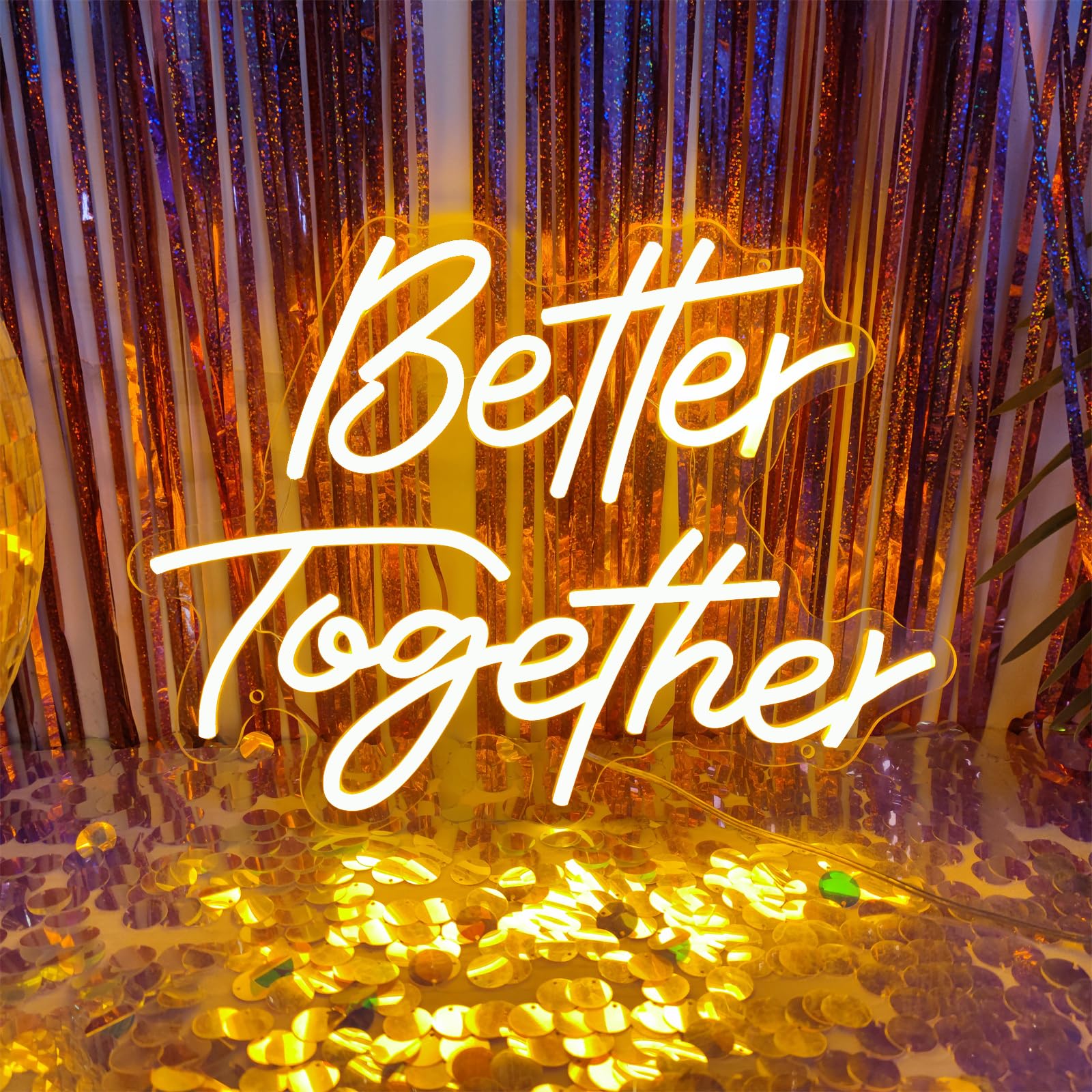 Amazon.com : INSNEnN Better Together Neon Sign Better Together