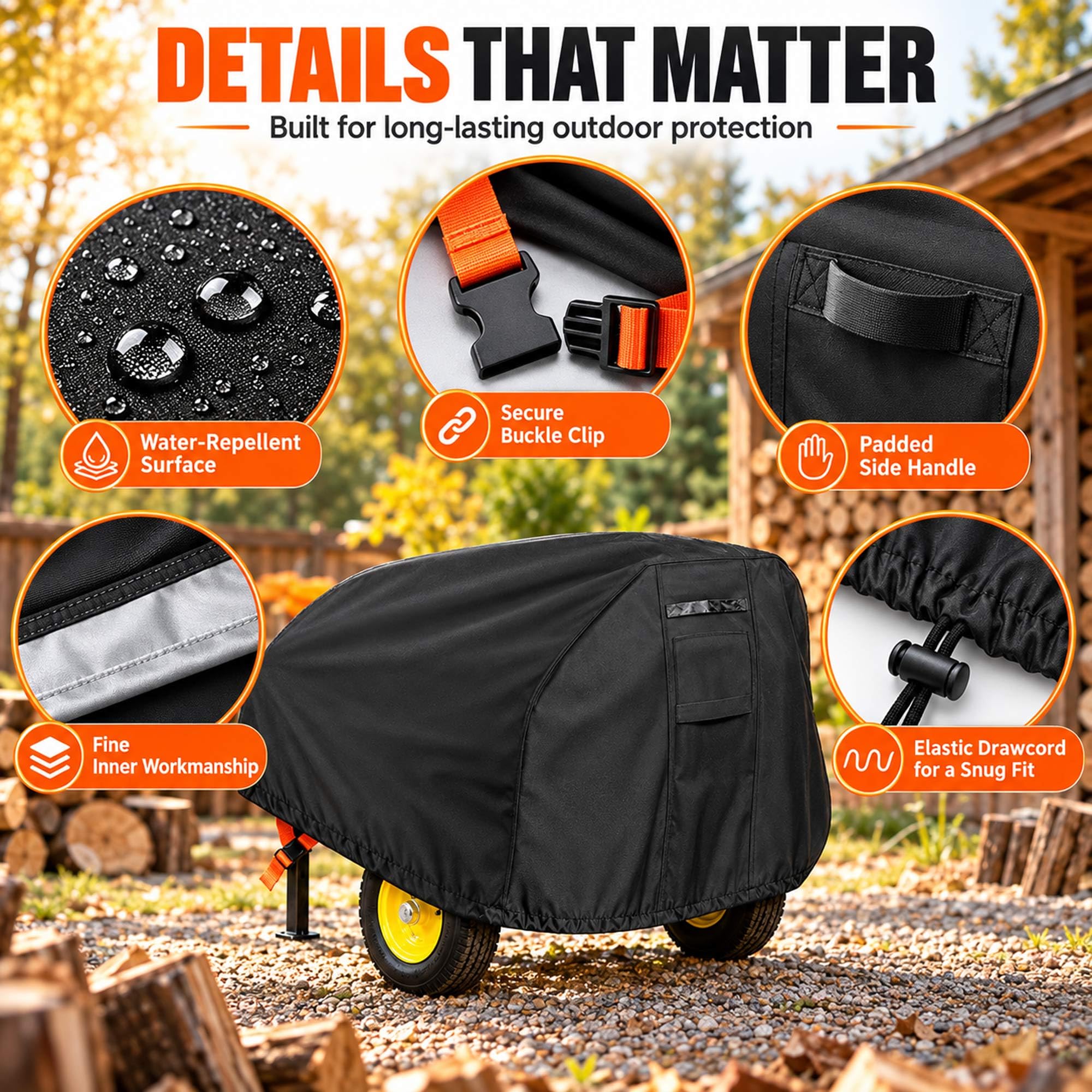 Funda de Partidor de Leña para Boss Industrial GD13T21 13-Ton