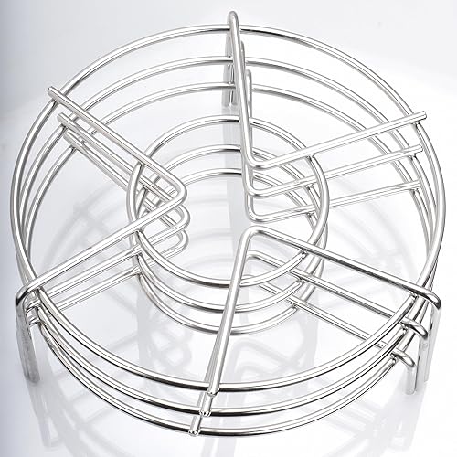 Alele - Estante de vapor de 7.0in, acero inoxidable, acero inoxidable, olla a presiĂłn, 3 unidades Alele - Estante de vapor de 7.0in, acero inoxidable, acero inoxidable, olla a presiĂłn, 3 unidades