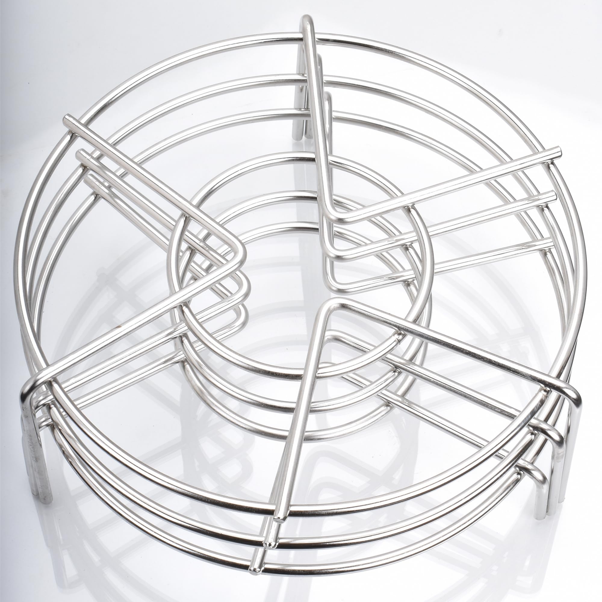 Alele Steam Rack 7Inch Trivet Stainless Steel Steaming Rack Electric Pressure Cooker steam Rack Stand for Instant Pot Pressure Cooker Food Heating 3Pack