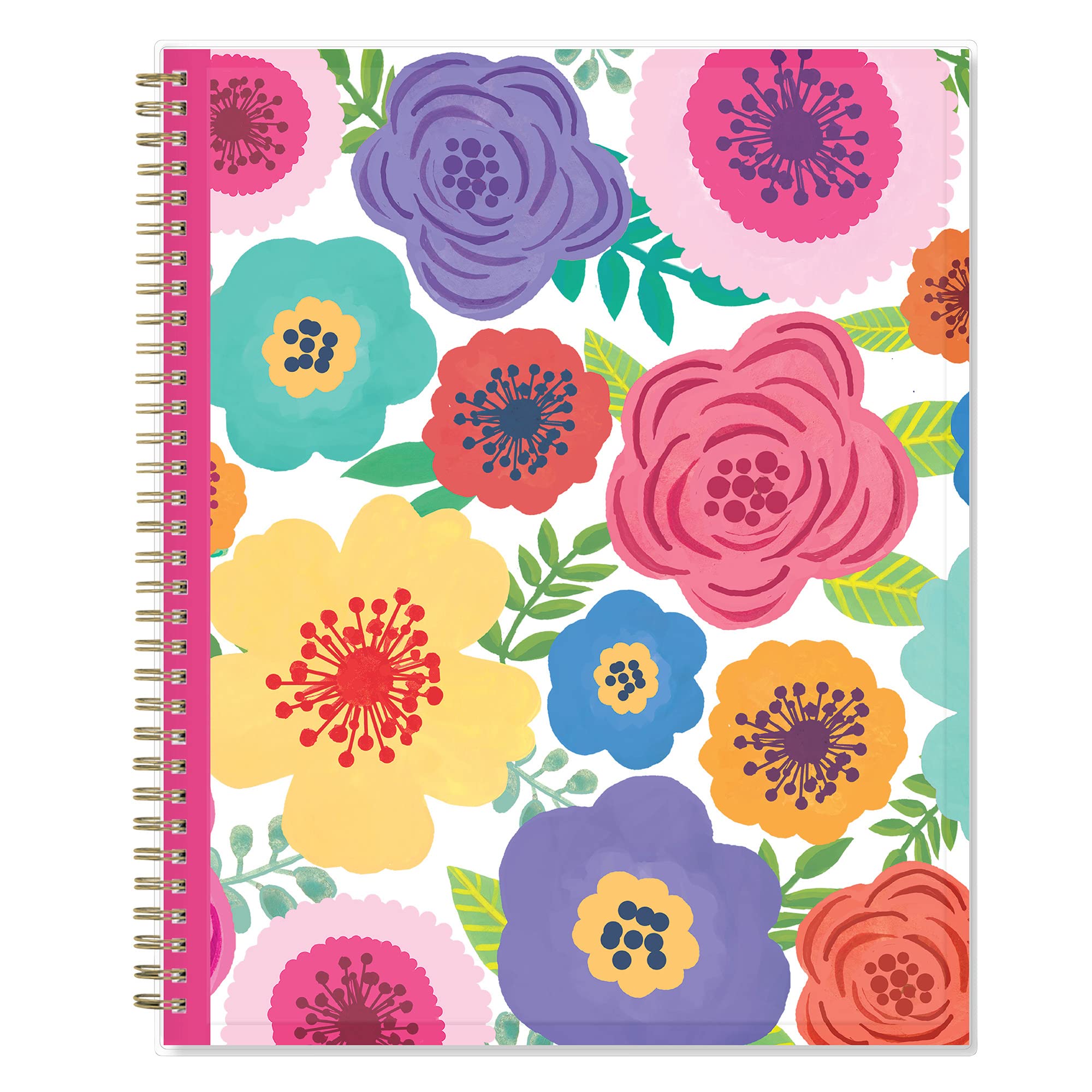 Blue Sky 2023-2024 Academic Year Weekly and Monthly Planner, 8.5" x 11", Flexible Cover, Wirebound, Mahalo (100149-A24)