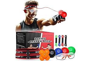 Upgraded Boxing Reflex Balls Boxaball - Improve Boxing Skills and Hand Eye Coordination