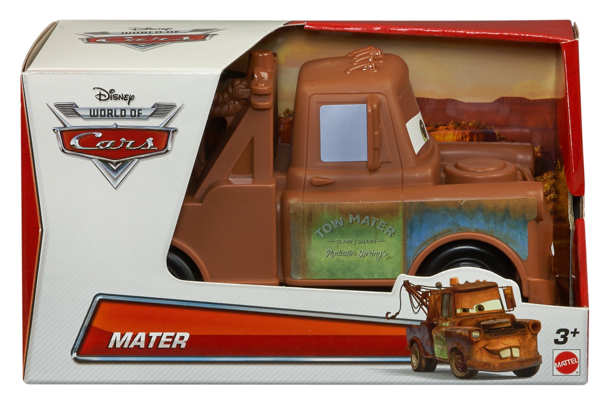 Mattel Disney and Pixar Cars Jumbo Mater Vehicle, Multi Color