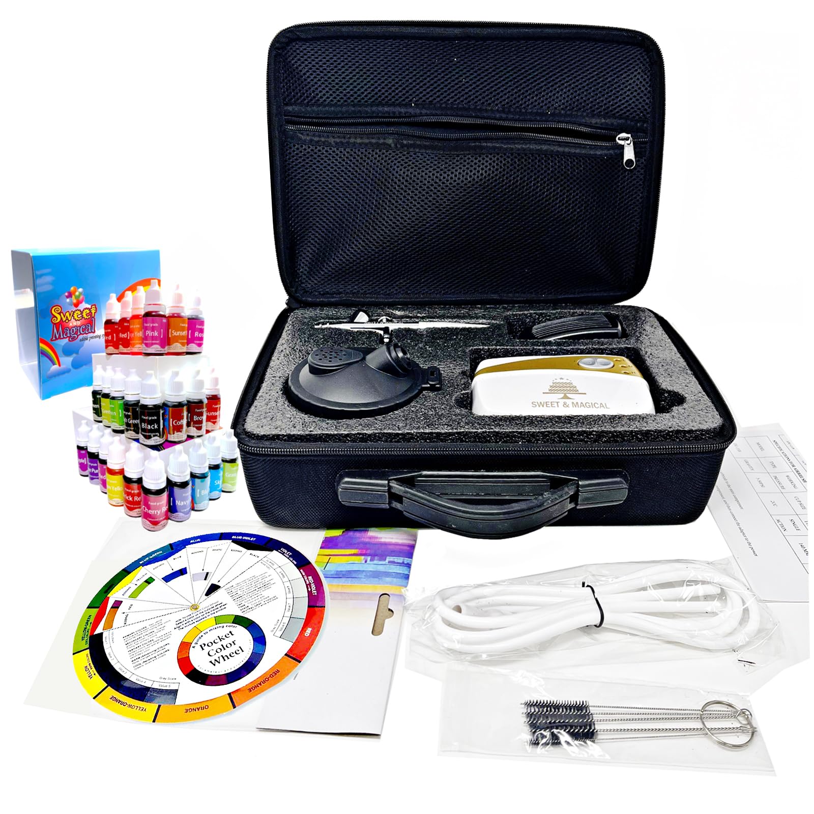 Generic S & M Topper Image Cake Printer with Airbrush Bundle 007 (Father Bundle)