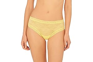 Women's Yellow Lace Thong