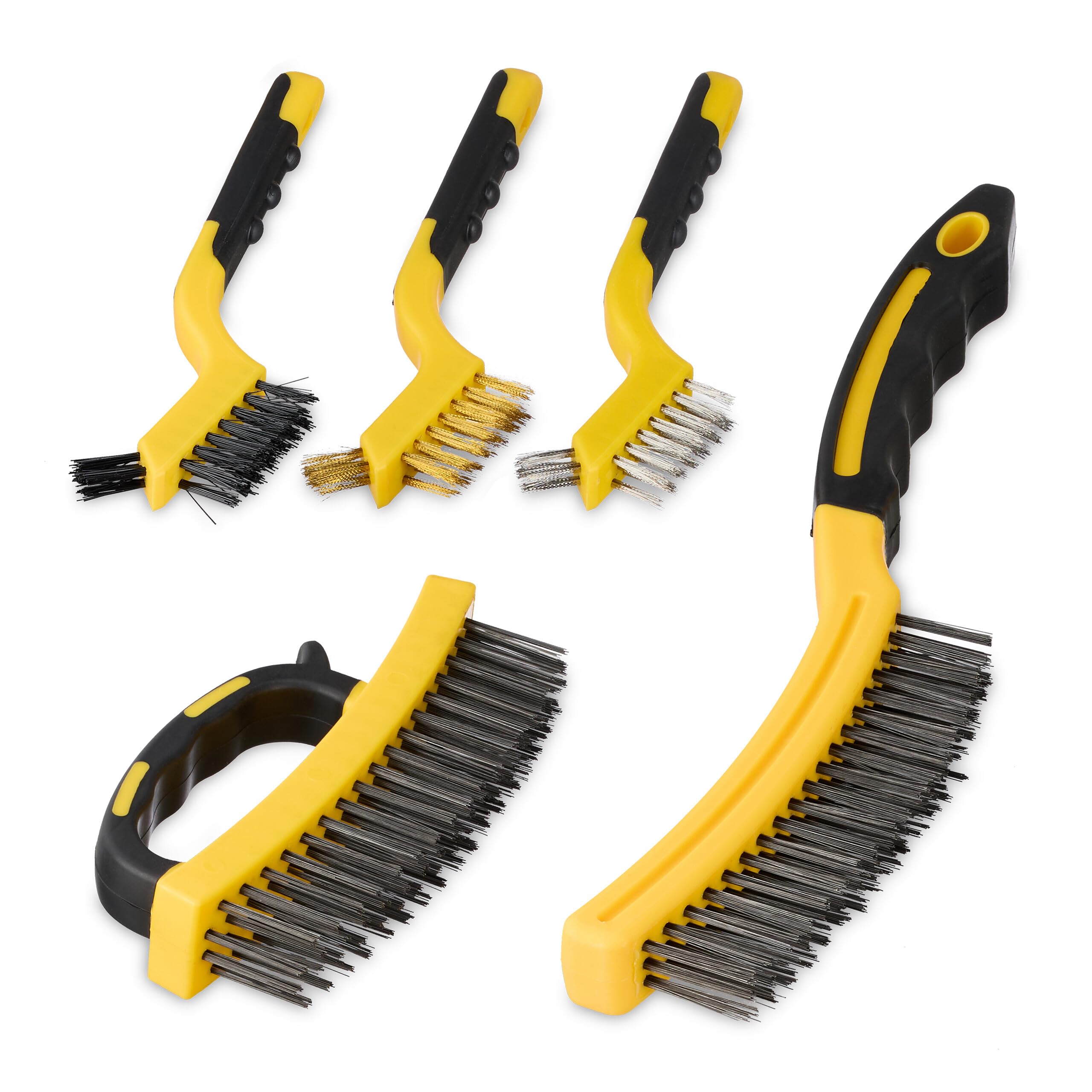 Brosses métalliques Relaxdays pour éliminer la rouille sans effort