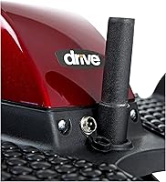 Vista 8 de Drive Medical ZOOME3 - Patinete de movilidad recreativa, color rojo