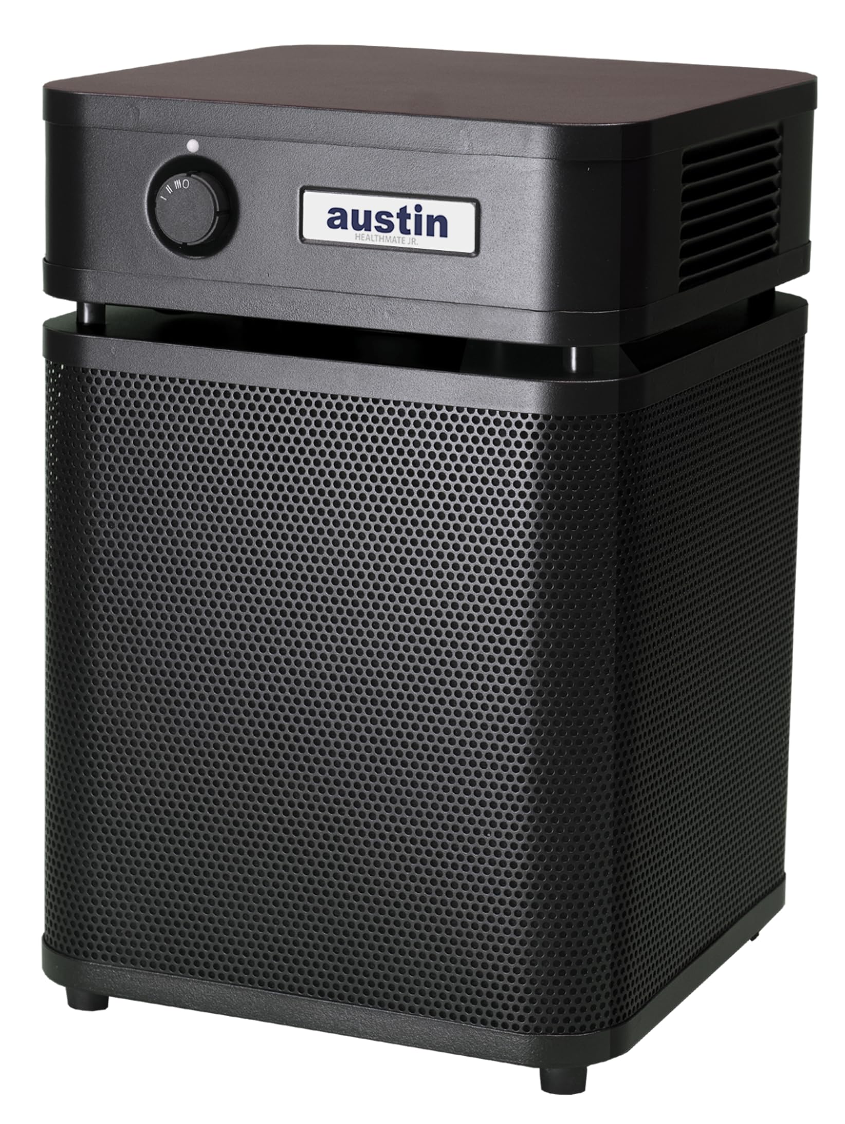 Austin Air HealthMate Junior Air Purifier, Black - Advanced 4-Stage Filtration HEPA Air Purifiers For Home with Activated Carbon & Zeolite - Ideal as Air Purifiers for Bedroom