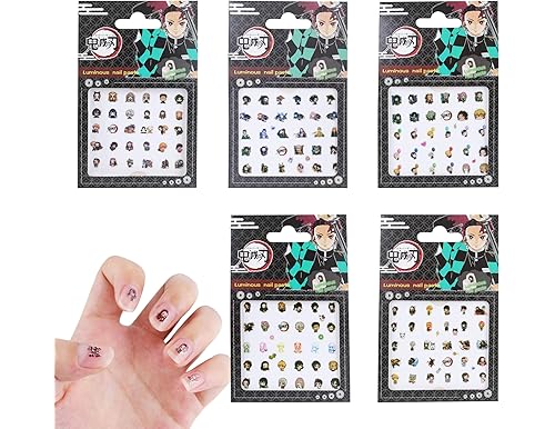 Adorn Your Nails with the Enchanting Beauty of Demon Slayer Nail Stickers