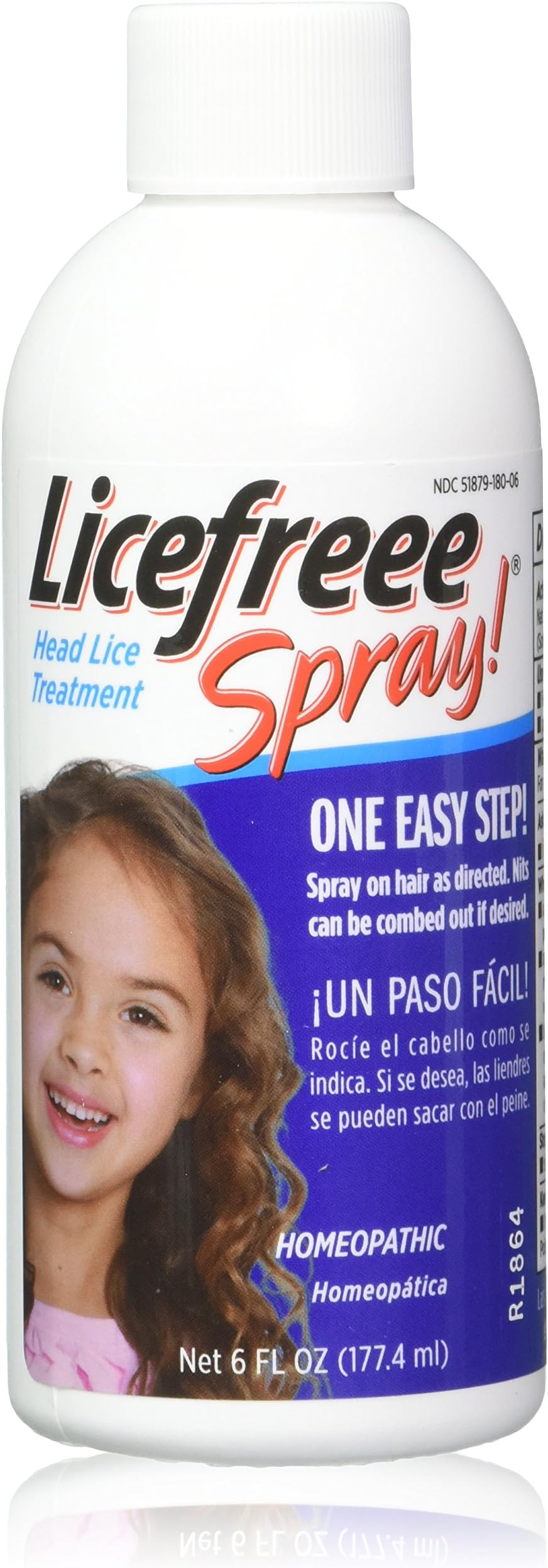 Licefreee Non-Toxic Spray! Instant Head Lice Treatment