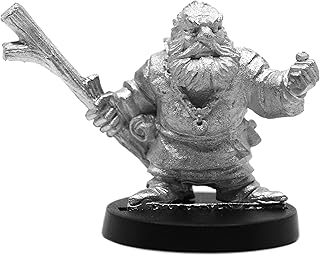 Stonehaven - Figura en miniatura de mago enano macho (para juegos de mesa de 1.102 in de escala)