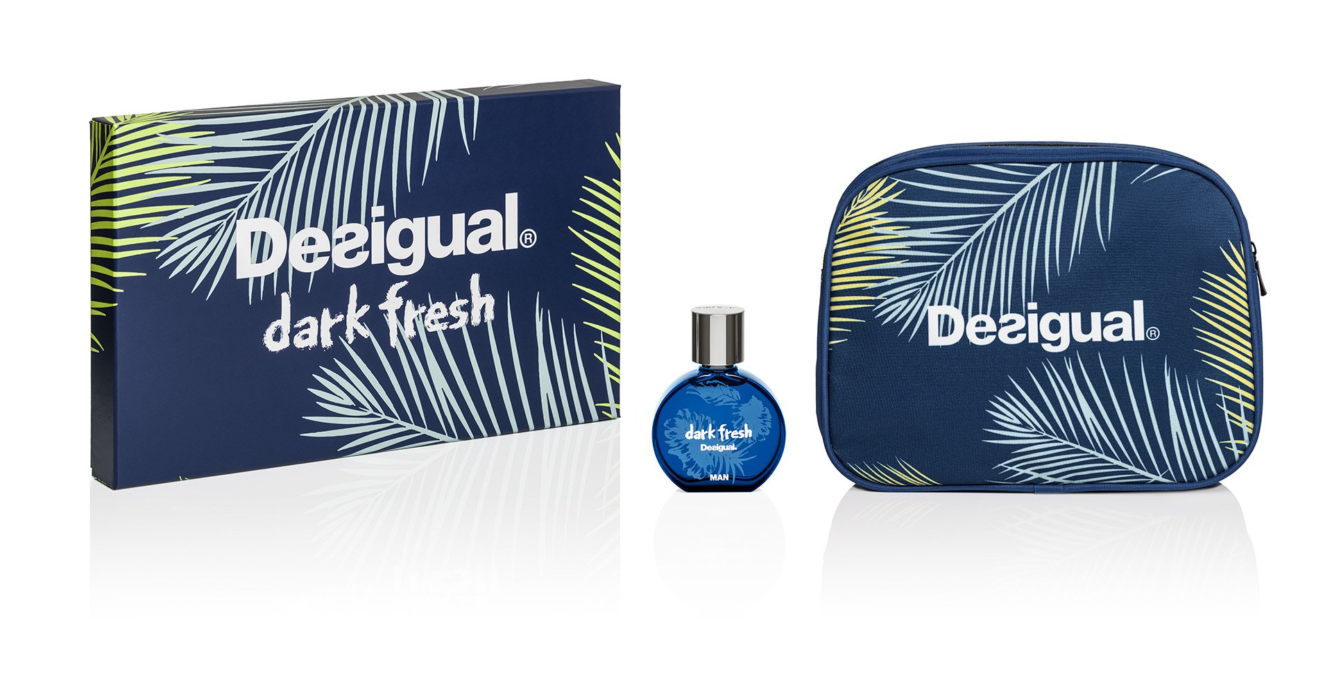 Desigual Perfumy 07-0213000 Zestaw Dark Fresh Joey 50 ml + piórnik