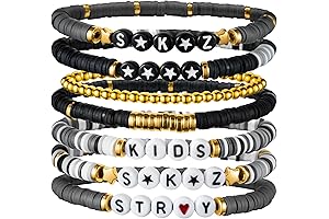 7Pcs Kpop Bracelet SKZ Clay Bead Bracelets Set Stray Fans Merch Gifts...