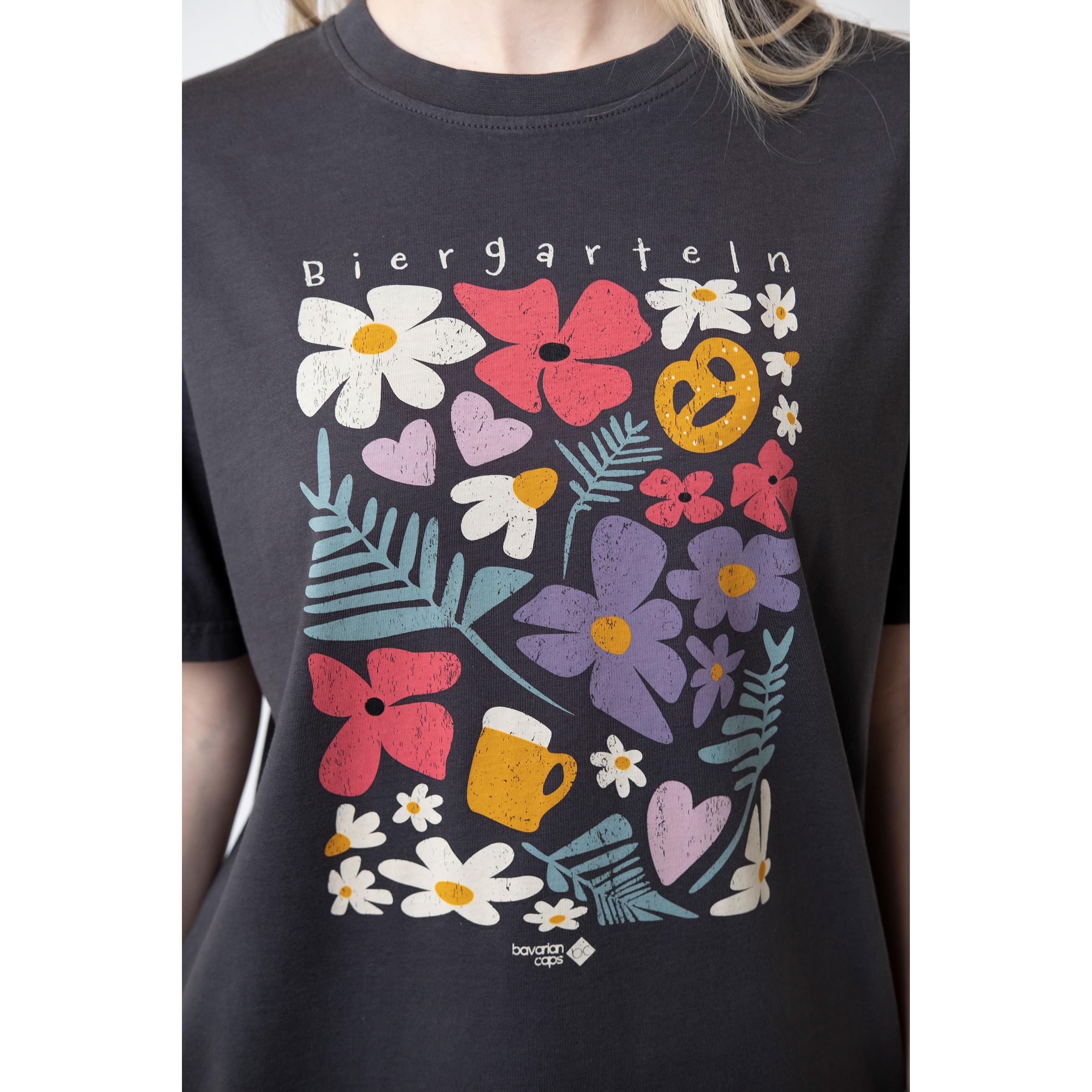 Bavarian Caps Herren Biergarteln T-Shirt