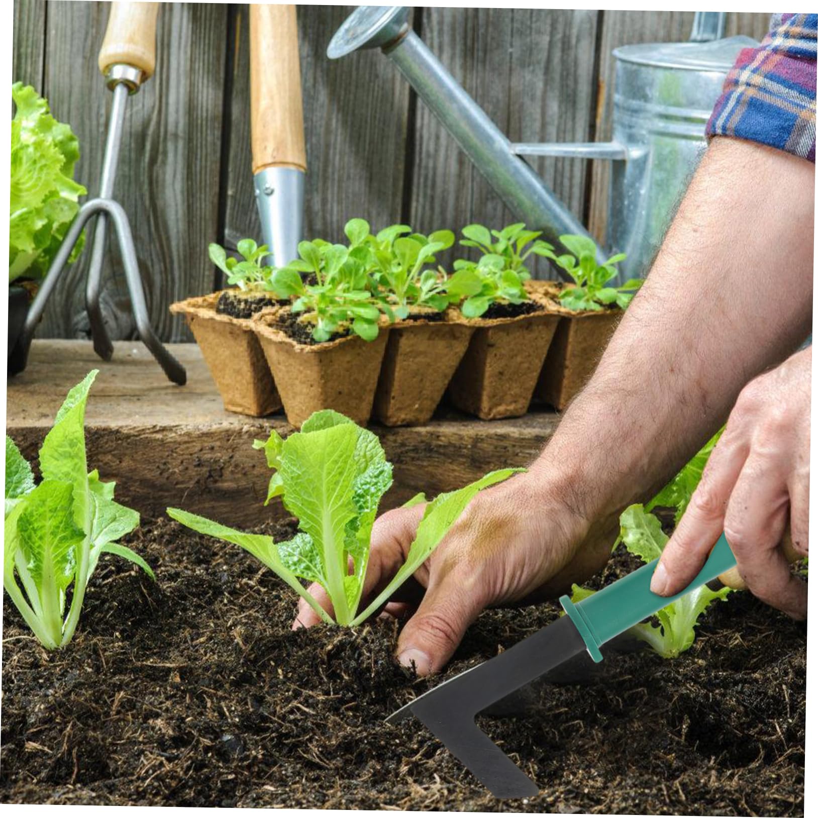 Kit de Herramientas de Jardinería 10 Piezas con Pala