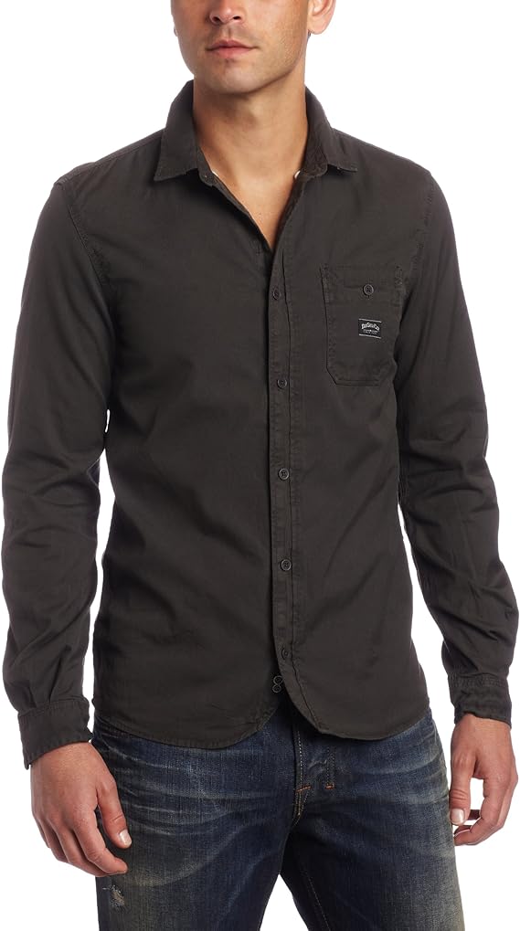 Diesel Men's Smilor-S Long Sleeve Shirt at Amazon Menâs Clothing store: Button Down Shirts