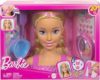 Amazon.com: Barbie Doll Styling Head, Blonde Hair with 20+ Hair