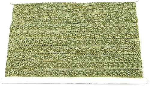 Miniatura 10 de Gimp - Recorte de tela trenzada  0.59 pulgadas  5 yardas, oro plata, tapicería, poliéster, manualidades, disfraces, decoración del hogar