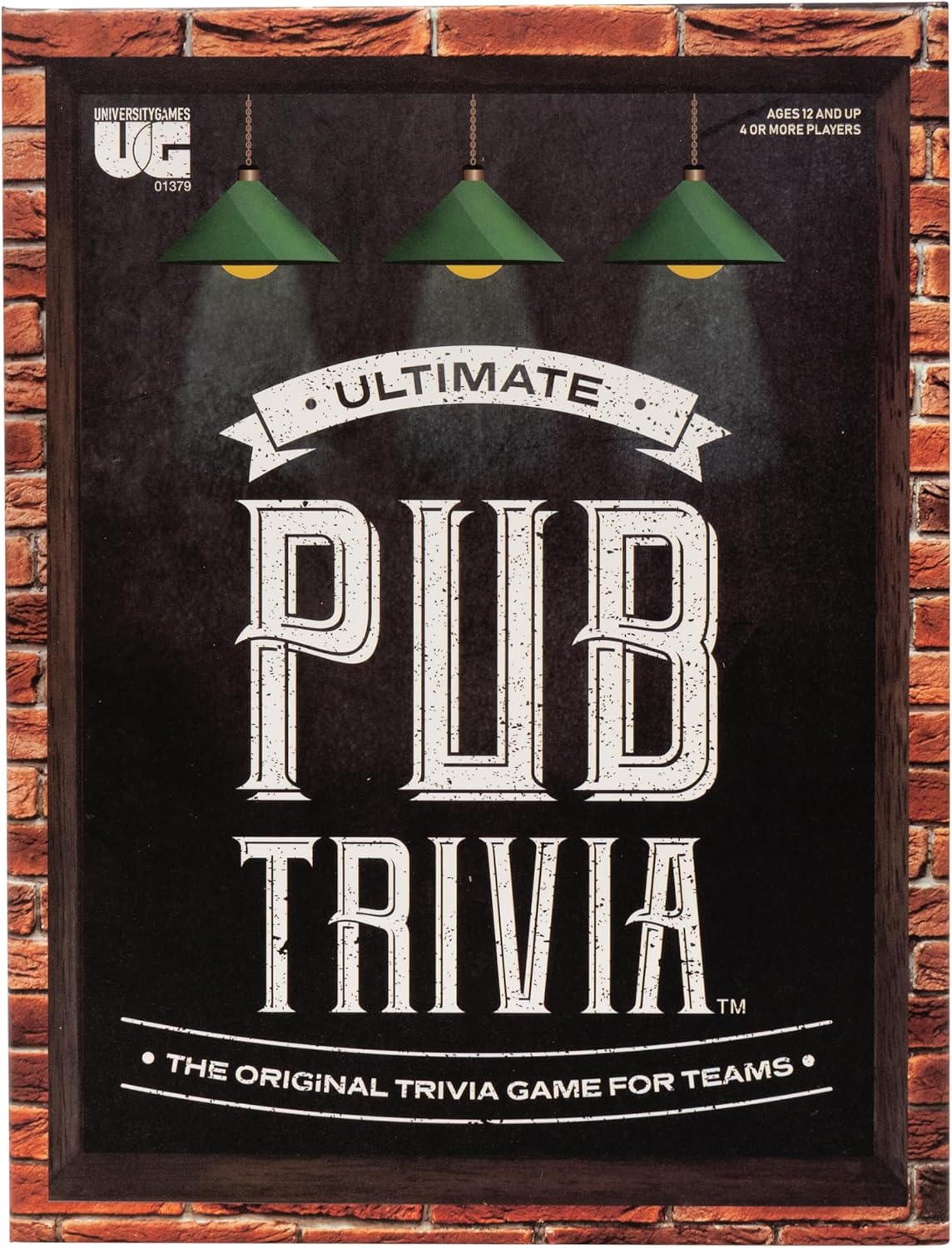 University Games, Ultimate Pub Trivia Team Trivia Game, 4 or More Trivia Loving Players Ages 12 and Up