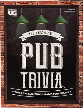 Ultimate Pub Trivia Party Game, Bar-Style Quiz for Adults, Ages 12+