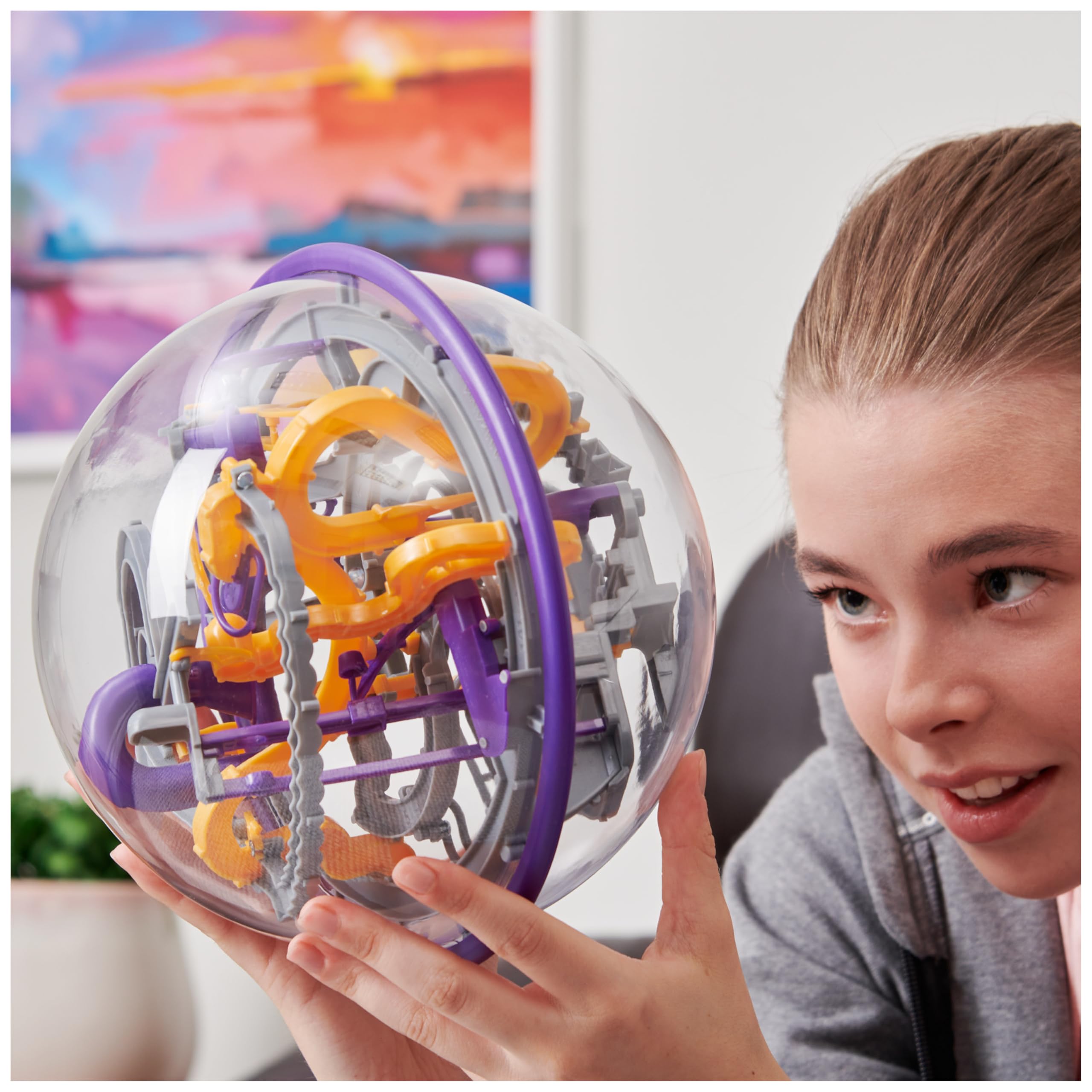 Perplexus - Rompecabezas Perplexis Epic: Bola Laberinto 3D con 125 Obstáculos - Juguetes Niños 8 Años + - Regalo Niño 8 Años +