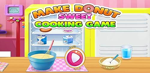 Rosquinhas Bolinhos Deliciosos - cozinhar jogo Somente donuts saborosos são feitos neste jogo delici