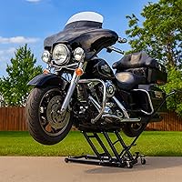 Vista 7 de Black Widow BW-0101 elevador hidráulico para motocicleta