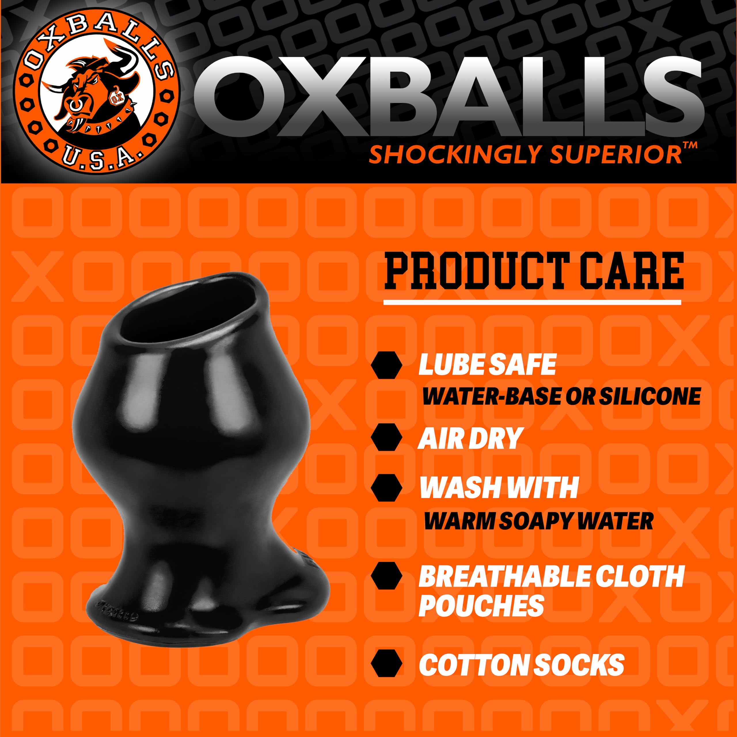Amazon.com: OXBALLS Pig Hole FF Large Hollow Buttplug with Wide Open Core -  Silicone Dilator for Advanced Expansion - Textured Inner Ridges, Bulbous  Head, Tapered Neck, Flared Base for Experienced Users -