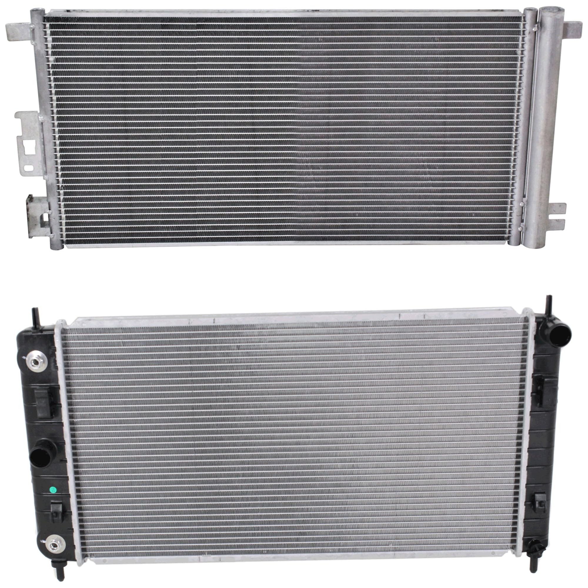 Garage-Pro Radiator Kit For Chevrolet Malibu 2008-2012, Pontiac G6 2006-2010, Saturn Aura 2007-2009, Automotive Replacement Engine Radiators 2.4L 3.6L