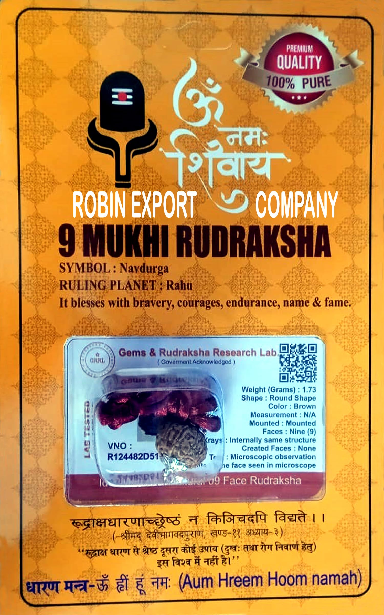 9 Mukhi Nepali Rudraksha Nine Faced Rudraksh with Lab Test Certificate (B0B8MYZBB5) Amazon Price History, Amazon Price Tracker