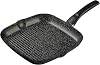 BALLARINI Vipiteno Grillpfanne Steakpfanne Antihaftbeschichtet Pfanne Aluminium rechteckig Ø 27 cm