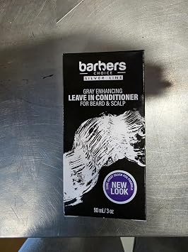 Godefroy Silver Fox Beard Brightener, Ethnic Hair, Gray & Silver, 3 oz | for Men, Helps Reduce Yellow & Brassy Tones, Brightens & Conditions, Adds Shine, Leave-In Formula