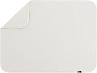 Vista 13 de S&T INC. Tapete de microfibra para secado de platos, reversible y absorbente para cocina, de 16 x 18 pulgadas, color gris