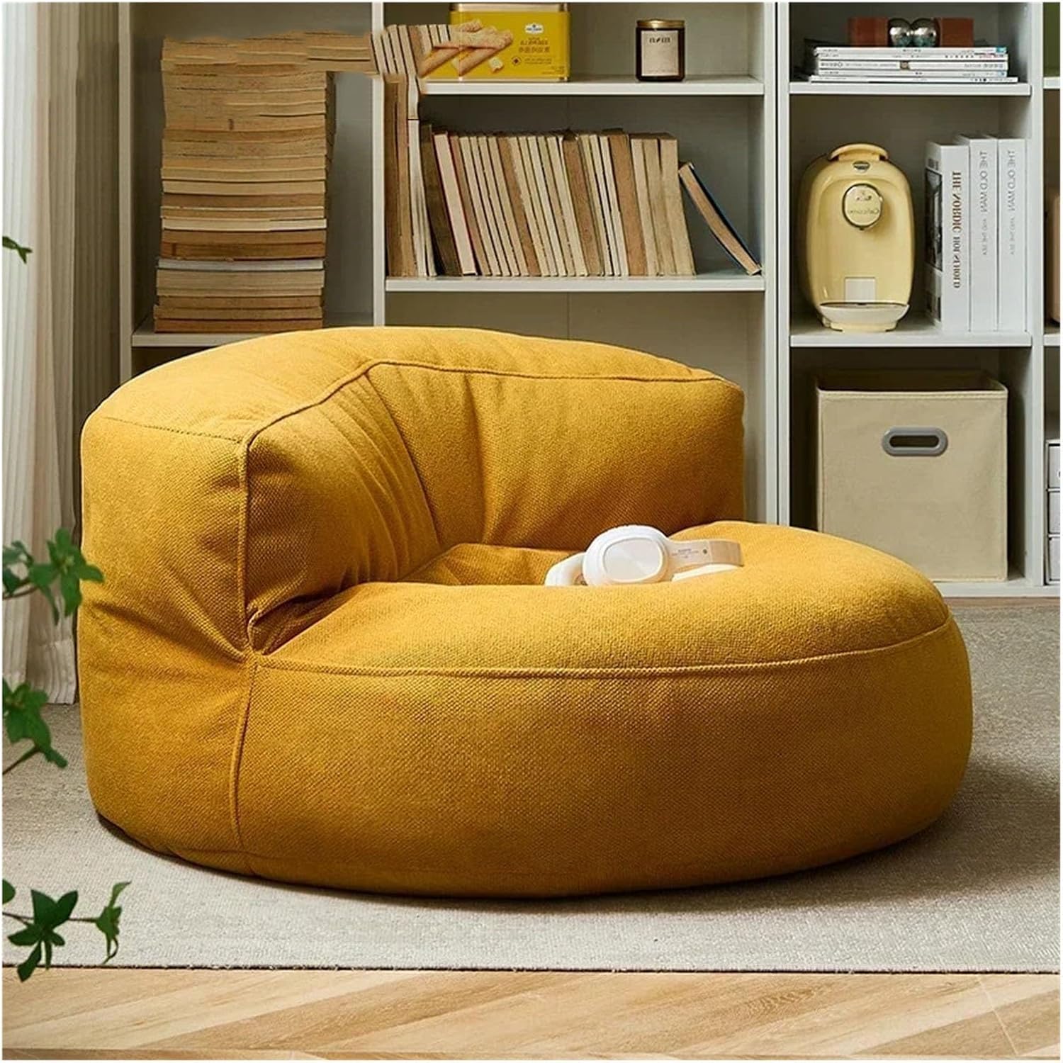 Waterproof Pouf Chair Garden Beach Pool Ottoman Salon Sofa Seat | Pink-single