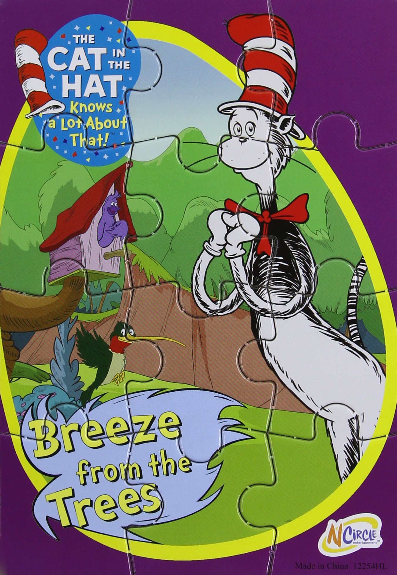 DVD Cat in the Hat Breeze from the Trees edición de Francia en idioma original para niños