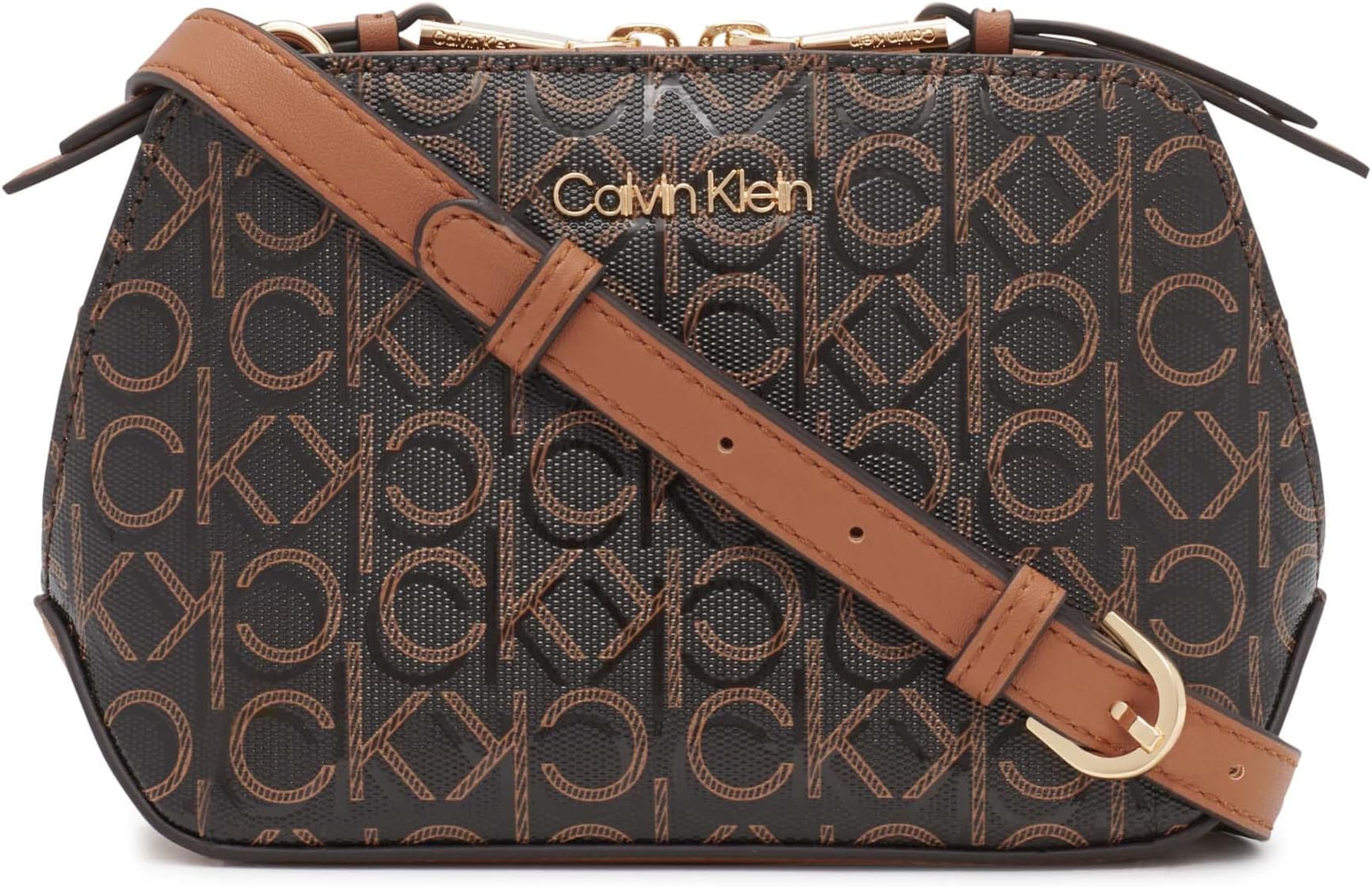 Calvin Klein Women's Lucy Triple Compartment Crossbody