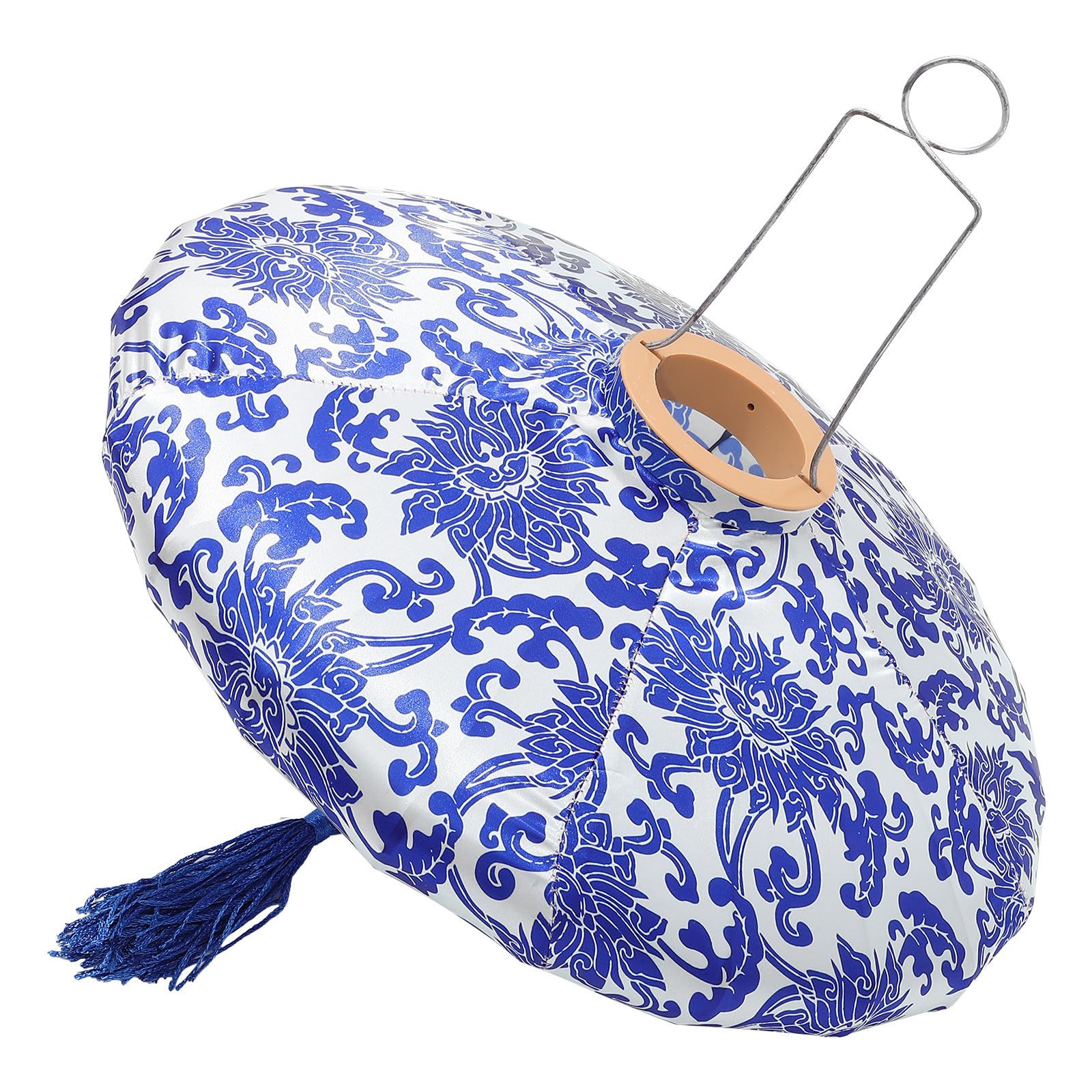 Linterna de Estilo Chino Grande Mipcase Lámpara de Tela Vintage Decoración Exterior
