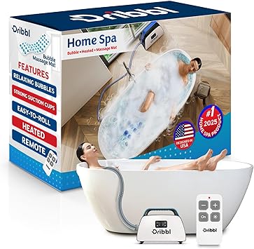 Dribbl Electric Bubble Massage Bathtub Mat Dribbl Electric Bubble Massage Bathtub Mat